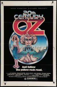 9z009 20TH CENTURY OZ 1sh '77 Wizard of Oz, Joy Dunstan as groupie Dorothy!
