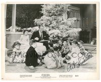 1a373 ART LINKLETTER signed 8.25x10.25 still '60 great image reading to kids in The Snow Queen!