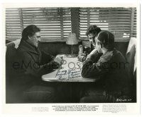 1a377 BEN JOHNSON signed 8x10 still '71 with young Jeff Bridges in The Last Picture Show!