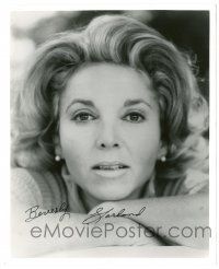 1a672 BEVERLY GARLAND signed 8.25x10 REPRO still '80s super close up of the pretty actress!