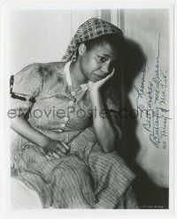 1a678 BUTTERFLY MCQUEEN signed 8x10 REPRO still '80s with sad expression as Prissy from GWTW!