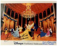 1a717 DISNEY'S ENCHANTED BALLROOM signed color 8x10 REPRO still '90s by Costa, Woods, AND Caselotti