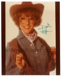 1a720 DUSTIN HOFFMAN signed color 8x10 REPRO still '80s wacky portrait in drag from Tootsie!