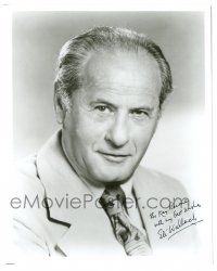 1a724 ELI WALLACH signed 8x10 REPRO still '80s head & shoulders portrait of the great actor!