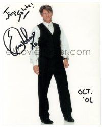 1a730 ERIC ROBERTS signed color 8x10 REPRO still '06 cool full-length portrait of the star!