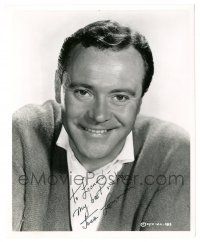 1a465 JACK LEMMON signed 8.25x10 still '63 close up smiling portrait from Under the Yum Yum Tree!