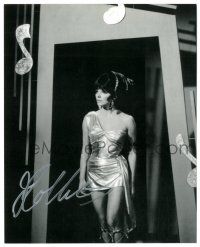 1a777 JOAN COLLINS signed 8x10 REPRO still '80s image of the sexy English star as Siren on Batman!