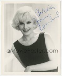 1a779 JOANNE WOODWARD signed 8x10.25 REPRO still '80s great waist high smiling portrait!