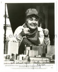 1a491 JONATHAN WINTERS signed 8x10.25 still '79 wacky c/u from The Fish That Saved Pittsburgh!