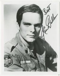 1a796 KEIR DULLEA signed 8x10 REPRO still '80s close up in uniform from 2001: A Space Odyssey