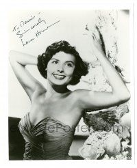 1a821 LENA HORNE signed 8x10 REPRO still '80s waist-high portrait of the sexy star in low-cut dress!