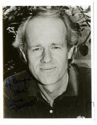 1a551 MIKE FARRELL 8x10 REPRO still '80s with signed letter, envelope and cool stills from MASH!