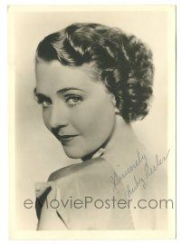 1a307 RUBY KEELER signed deluxe 5x7 still '30s head & shoulders portrait of the pretty actress!