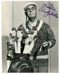 1a590 RUDY VALLEE signed 8x10.25 still '67 from How to Succeed in Business Without Really Trying!