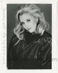 1a898 SALLY KIRKLAND signed 8x10 REPRO still '80s great waist-high portrait of the pretty actress!