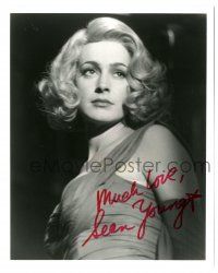 1a899 SEAN YOUNG signed 8x10 REPRO still '90s as the blonde seductive Lola in Fatal Instinct!