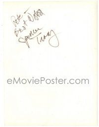 1a601 SPENCER TRACY signed 7.5x10 still '67 c/u at door from Guess Who's Coming to Dinner!