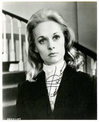 1a919 TIPPI HEDREN signed 8x10 REPRO still '90s head & shoulders close up from Hitchcock's Marnie!