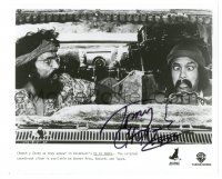 1a922 TOMMY CHONG signed 8.25x10 REPRO still '90s driving in van with Cheech from Up In Smoke!