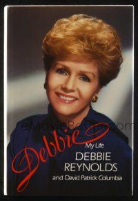 1a159 DEBBIE REYNOLDS signed hardcover book '88 her biography Debbie: My Life!