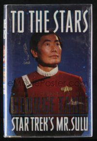 1a164 GEORGE TAKEI signed hardcover book '94 To The Stars, written by Star Trek's Mr. Sulu!