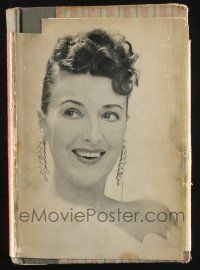 1a165 GYPSY ROSE LEE signed hardcover book '57 the famous star's autobiography Gypsy!