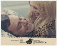 1a152 BRIGITTE BARDOT signed laminated French LC '69 great c/u with Maurice Ronet in Les Femmes!