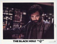 1a026 BLACK HOLE signed LC '79 by Maximilian Schell, great bearded c/u from the Disney sci-fi!