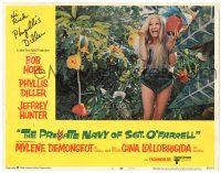 1a065 PRIVATE NAVY OF SGT. O'FARRELL signed LC #6 '68 by Phyllis Diller, as Eve in Garden of Eden!