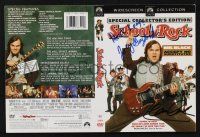 1a147 SCHOOL OF ROCK signed DVD cover '03 by BOTH Joey Gaydos Jr. AND Kevin Clark, great image!