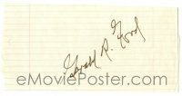 1a289 GERALD FORD signed 8.5x11 paper '50s it can be matted & framed with vintage or repro still!
