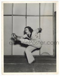 1b036 BORN TO DANCE deluxe 10x13 still '36 Eleanor Powell rehearsing dance routine by Graybill!