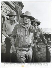 1b045 CHISUM deluxe 10.5x14 still '70 John Wayne with Bruce Cabot & Glenn Corbett as Pat Garrett!