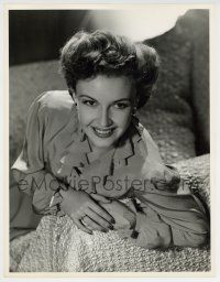1b092 FRANCES GIFFORD deluxe 10x13 still '40s great seated smiling c/u by Clarence Sinclair Bull!