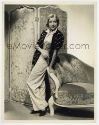 1b128 IDA LUPINO 10.25x13 still '37 full-length modeling outfit from Artists & Models by Walling!