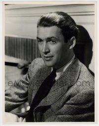 1b136 JAMES STEWART deluxe 10x13 still '40 seated close up from The Mortal Storm by Carpenter!
