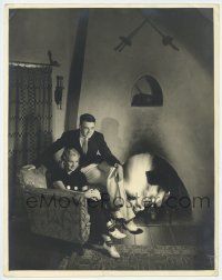 1b162 LEW AYRES deluxe 11x14 still '31 by fire with his beautiful new wife Lola Lane by Ray Jones!