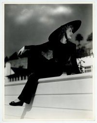 1b200 NORMA SHEARER deluxe 10x13 still '42 beautiful in black outfit after making We Were Dancing!