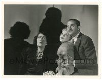 1b223 SHADOW OF DOUBT deluxe 10x13 still '35 Cortez, Bruce & Collier by Clarence Sinclair Bull!