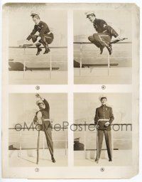 1b227 SINGING MARINE deluxe 11x14 still '37 Lee Dixon demonstrating rifle tap dance in 4 images!