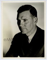 1b256 WALTER HUSTON deluxe 10x13 still '30s head & shoulders portrait by Clarence Sinclair Bull!