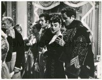 1b257 WAR & PEACE deluxe 10.75x13.5 still '56 c/u of beautiful Audrey Hepburn & Vittorio Gassman!