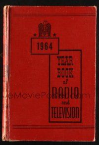 1b299 1964 YEAR BOOK OF RADIO & TELEVISION hardcover book '64 filled with images & information!