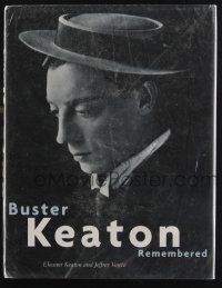 1b311 BUSTER KEATON REMEMBERED hardcover book '01 an illustrated biography of the legendary comic!