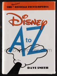1b316 DISNEY A TO Z hardcover book '98 The Updated Official Encyclopedia, fully illustrated!