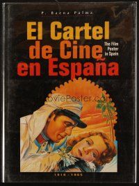 1b319 EL CARTEL DE CINE EN ESPANA Spanish hardcover book '96 full-color poster art from Spain!
