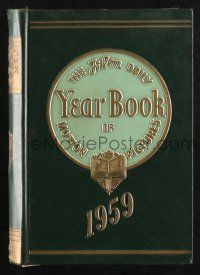 1b295 FILM DAILY YEARBOOK OF MOTION PICTURES hardcover book '59 filled with images & information!
