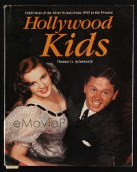 1b341 HOLLYWOOD KIDS hardcover book '87 many images of famous child stars of the silver screen!