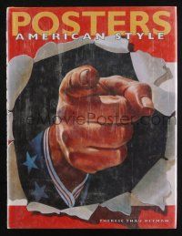1b377 POSTERS AMERICAN STYLE hardcover book '00 filled with 120 full-color images!