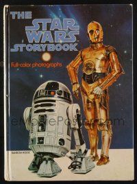 1b387 STAR WARS hardcover book '78 storybook edition of the movie with full-color photographs!